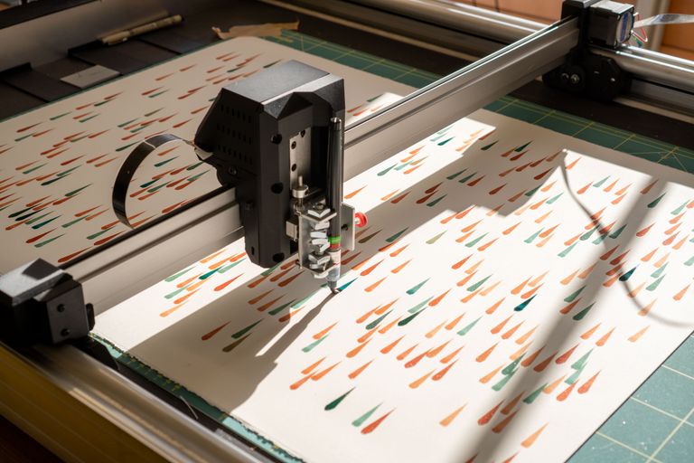 Artwork from project The Drawing Machine